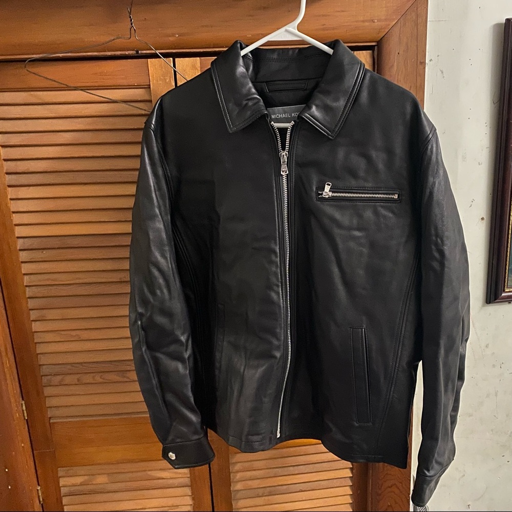 MICHAEL KORS leather jacket